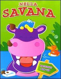 Nella savana. Libro pop-up - copertina