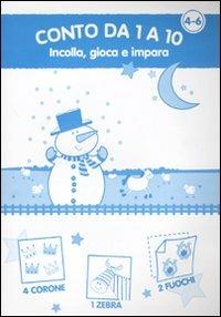 Conto da 1 a 10. Con adesivi - copertina