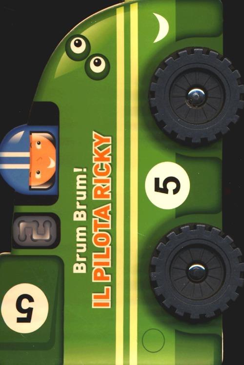 Il pilota Ricky. Brum, brum! - copertina