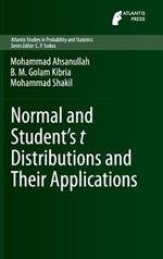 Normal and Student´s t Distributions and Their Applications