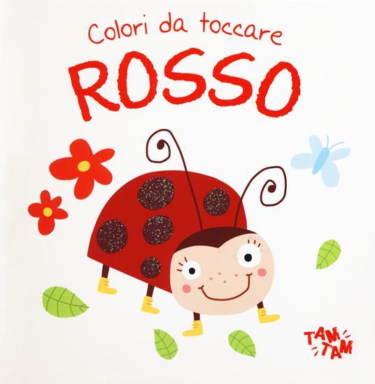 Rosso. Colori da toccare - copertina