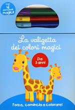 La valigetta dei colori magici. Azzurro. Con gadget