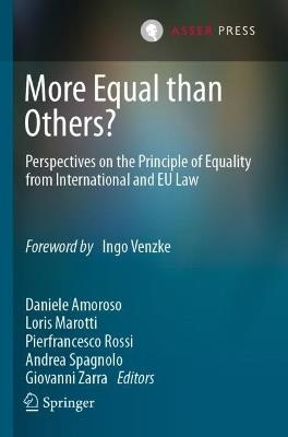 More Equal than Others?: Perspectives on the Principle of Equality from International and EU Law - cover