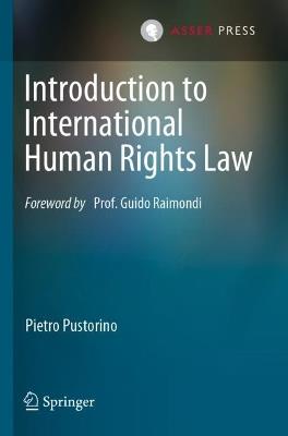 Introduction to International Human Rights Law - Pietro Pustorino - cover