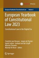 European Yearbook of Constitutional Law 2023: Constitutional Law in the Digital Era