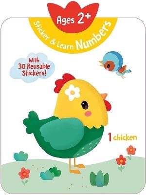 Sticker & Learn Numbers (Ages 2+): With 30 Reusable Stickers - Yoyo Books - cover