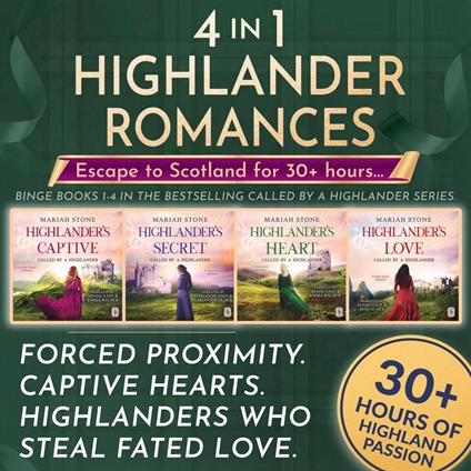 4 in 1 Highlander Audiobook Collection