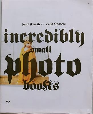 Incredibly small photobooks - Paul Kooiker - cover