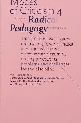 Modes of Criticism 4: Radical Pedagogy - cover