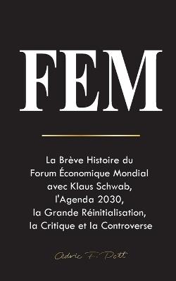 Fem: La Brève Histoire du Forum Économique Mondial avec Klaus Schwab, l'Agenda 2030, la Grande Réinitialisation, la Critique et la Controverse - Cedric F Pott - cover