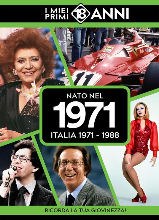 Nato nel 1971. Italia 1971-1988. I miei primi 18 anni - copertina