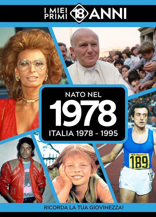 Nato nel 1978. Italia 1978-1995. I miei primi 18 anni - copertina