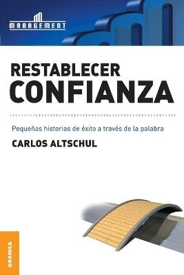 Restablecer confianza - CARLOS ALTSCHUL - cover
