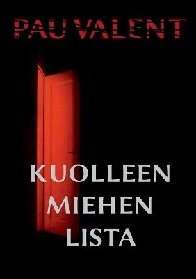 Kuolleen miehen lista - Pau Valent - cover