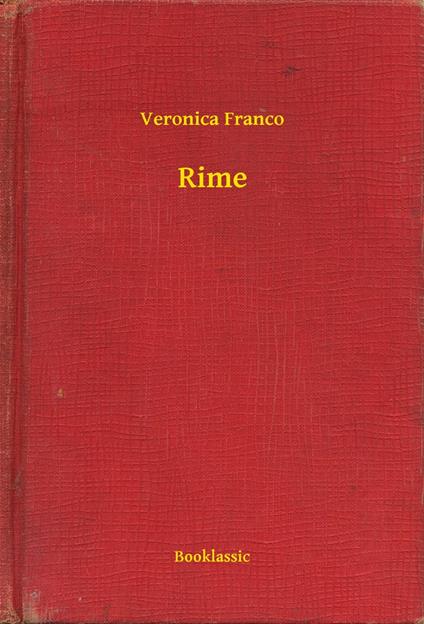 Rime - Veronica Franco - ebook