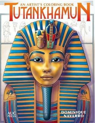 Tutankhamun: An Artist's Coloring Book - cover