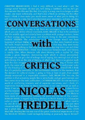 Conversations with Critics - Nicolas Tredell - cover
