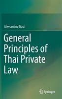 General Principles of Thai Private Law - Alessandro Stasi - cover