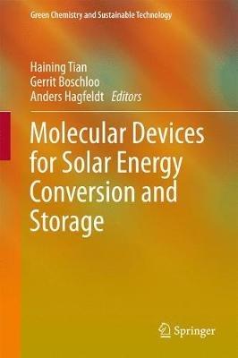 Molecular Devices for Solar Energy Conversion and Storage - cover