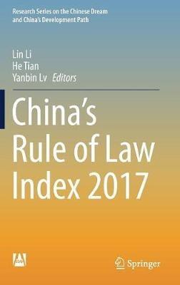China’s Rule of Law Index 2017 - cover