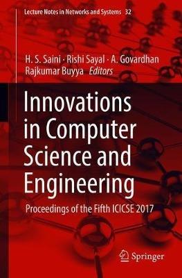 Innovations in Computer Science and Engineering: Proceedings of the Fifth ICICSE 2017 - cover