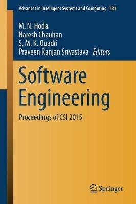 Software Engineering: Proceedings of CSI 2015 - cover