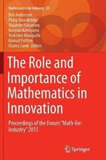 The Role and Importance of Mathematics in Innovation: Proceedings of the Forum “Math-for-Industry” 2015