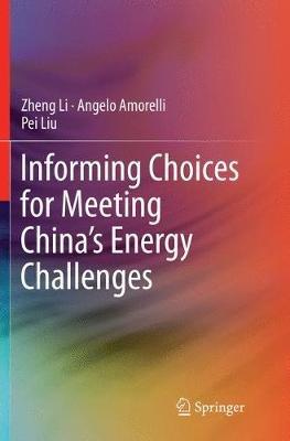 Informing Choices for Meeting China’s Energy Challenges - Zheng Li,Angelo Amorelli,Pei Liu - cover