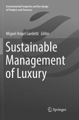 Sustainable Management of Luxury - cover
