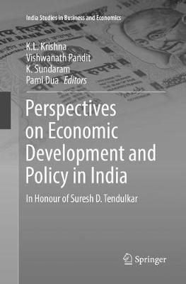 Perspectives on Economic Development and Policy in India: In Honour of Suresh D. Tendulkar - cover