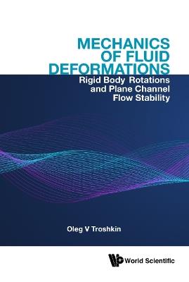 Mechanics Of Fluid Deformations: Rigid Body Rotations And Plane Channel Flow Stability - Oleg V Troshkin - cover