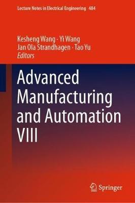 Advanced Manufacturing and Automation VIII - cover