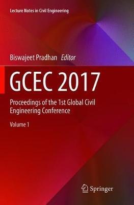 GCEC 2017: Proceedings of the 1st Global Civil Engineering Conference - cover