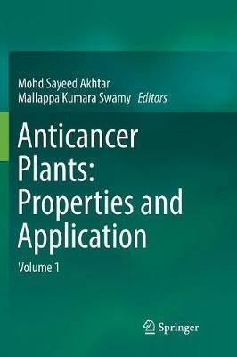 Anticancer plants: Properties and Application: Volume 1 - cover