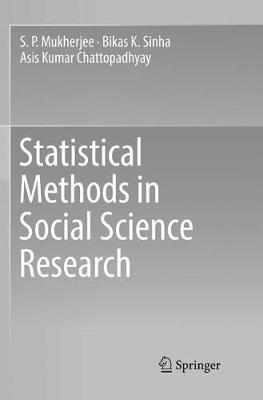 Statistical Methods in Social Science Research - S P Mukherjee,Bikas K Sinha,Asis Kumar Chattopadhyay - cover