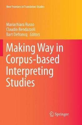 Making Way in Corpus-based Interpreting Studies - cover