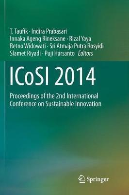 ICoSI 2014: Proceedings of the 2nd International Conference on Sustainable Innovation - cover