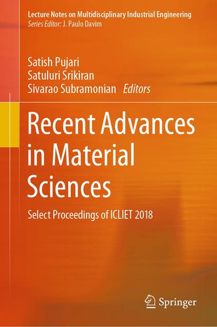 Recent Advances in Material Sciences