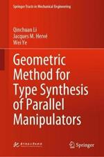Geometric Method for Type Synthesis of Parallel Manipulators