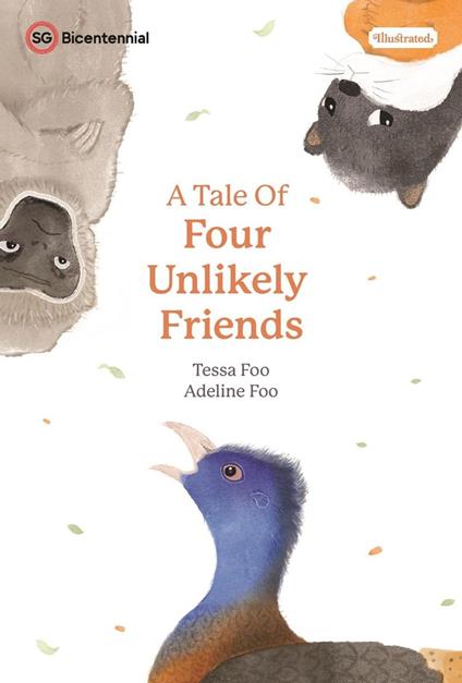 A Tale of Four Unlikely Friends - Adeline Foo,Tessa Foo - ebook