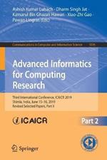 Advanced Informatics for Computing Research: Third International Conference, ICAICR 2019, Shimla, India, June 15–16, 2019, Revised Selected Papers, Part II