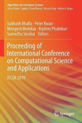 Proceeding of International Conference on Computational Science and Applications: ICCSA 2019 - cover