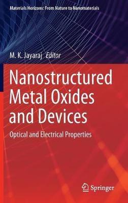 Nanostructured Metal Oxides and Devices: Optical and Electrical Properties - cover