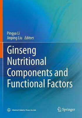 Ginseng Nutritional Components and Functional Factors - cover