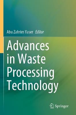 Advances in Waste Processing Technology - cover