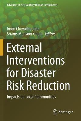 External Interventions for Disaster Risk Reduction: Impacts on Local Communities - cover