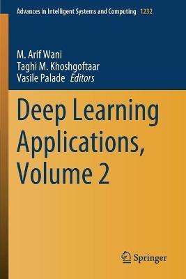 Deep Learning Applications, Volume 2 - cover
