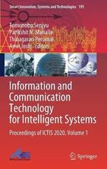 Information and Communication Technology for Intelligent Systems: Proceedings of ICTIS 2020, Volume 1