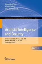 Artificial Intelligence and Security: 6th International Conference, ICAIS 2020, Hohhot, China, July 17–20, 2020, Proceedings, Part III