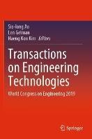 Transactions on Engineering Technologies: World Congress on Engineering 2019
